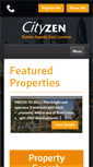 Mobile Screenshot of cityzenproperties.co.uk